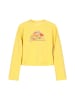 IZIA Women Sweatshirt in yellow