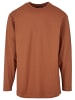 Urban Classics Urban Classics Herren Heavy Oversized Garment Dye Longsleeve in terracotta