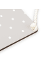 Mr. & Mrs. Panda Deko Schild Axolotl Tanzen mit Spruch in Grau Pastell