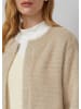 s.Oliver Sweatshirt Jacke in 84N3_sandfarben