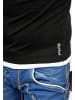 RESLAD Sweatshirt Detroit in schwarz-weiß