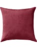 Erwin Müller Jacquard, Baumwollmischung Kissenhülle Arnsberg in rot