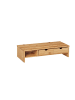 relaxdays Monitorständer in Natur - (B)54 x (H)13 x (T)23 cm