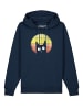 wat? Apparel Sweatshirt Sunset Cat in Dunkelblau