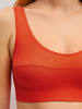 Calida Bustier in grenadine red