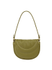 DuDu Schultertasche Leder 22 cm in olive