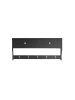 SoBuy Wandgarderobe in Anthrazit - (W) 15 x (H) 27 x (L) 60 cm