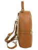 Samantha Look Rucksack echt Leder in cognac