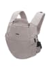 fillikid Babytrage Natural ab 3,5 -20 kg für Bauch-, in grau
