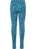 Hummel Leggings Hmlflowy Mädchen in BLUE CORAL
