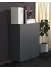 VCM  Kommode Sideboard Dalosa 2 Drehtüren in Anthrazit