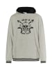 MO Herren Hoodie in Grau Melange