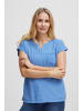 Fransa Shirtbluse in blau