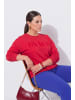 MIAMODA Sweatshirt in rot