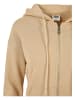 Urban Classics Urban Classics Damen Ladies Organic Terry Zip Hoody in unionbeige