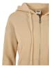 Urban Classics Zip-Kapuzenpullover in unionbeige