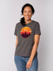 wat? Apparel T-Shirt Sunset forest in Grau