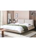 Beliani Doppelbett MELLE in Beige - (W) 195 x (H) 98 x (L) 240 cm