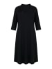 Ulla Popken Midikleid in schwarz