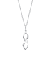 Elli Halskette 925 Sterling Silber Infinity in Silber
