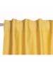 Schöner Wohnen Kollektion Blickdichter Schlaufenvorhang SOFT 1 in Gelb