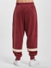 Sergio Tacchini Sergio Tacchini Herren Sergio Tacchini Orion Rib Velour Trainingshose in merlot