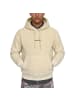 Jack and Jones Jornorrebro EMB Teddy Sweat Hood in Creme