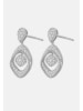 Diamant Exquis Ohrringe aus 585 Weißgold mit Diamant