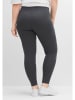 sheego Leggings in anthrazit meliert