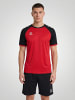 Hummel T-Shirt Raglanärmel Hmlmatch Erwachsene in TRUE RED/BLACK