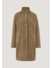 Hessnatur Wollfleece Mantel in camelbraun