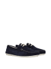PRADA Blau Leder Slip-On Loafer