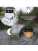 STAR Trading LED Grabkerze Dove, Timer, mit Tauben-Motiv, H 12cm