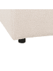 Beliani Ottomane FALSTERBO in Beige - (W) 75 x (H) 44 x (L) 74 cm