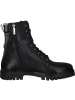 Tommy Hilfiger Schnürstiefeletten in BLACK