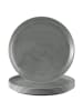 Seltmann Weiden 6er Set Speiseteller Terra ø 27,5 cm in Perlgrau