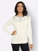 creation L Langarmshirt in ecru