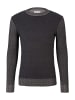 Tom Tailor Strickpullover in schwarz