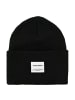 Jack and Jones Long Knit Beanie in Schwarz
