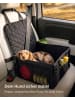 Knupis Hundeautositz Klein – Oxford, wasserabweisend, mit Gurten & Leine