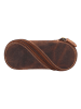 Greenburry Vintage Brillenetui Leder 17 cm in brown