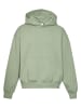 DEF Kapuzenpullover in green washed