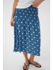 SAINT TROPEZ Rock GislaSZ Gerade Passform in Blue Turtledove Big Dot