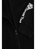 Coccodrillo Sweatshirt mit Reißverschluss in schwarz