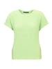 Betty Barclay Strukturshirt mit U-Boot-Ausschnitt in Opaline Green
