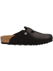 Birkenstock Clogs Boston Naturleder normal in schwarz