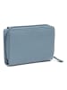 The Chesterfield Brand Orveta Geldbörse RFID Schutz Leder 13 cm in skyblue