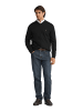 Polo Club Pullover MAN RIGBY GO V WOOL KYE LONG SLEEVE REGULAR FIT in Schwarz