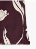 KOTON BLUSE SS in Bordo Gemustert