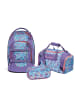 Satch Schulrucksack-Set PACK 80s Dance 3-teilig in Lila